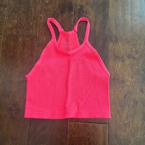 Free People Movement Cropped Ribbed Tank